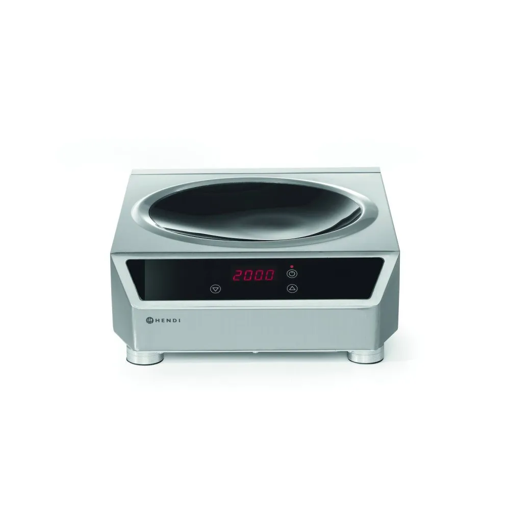 3,5 kW induktsioonpliit Wok - Roostevabast terasest 3,5 kW induktsioonpliit Wok - Roostevabast terasest