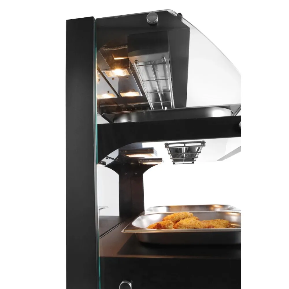 Premium Quartz Heated Confectionery Case