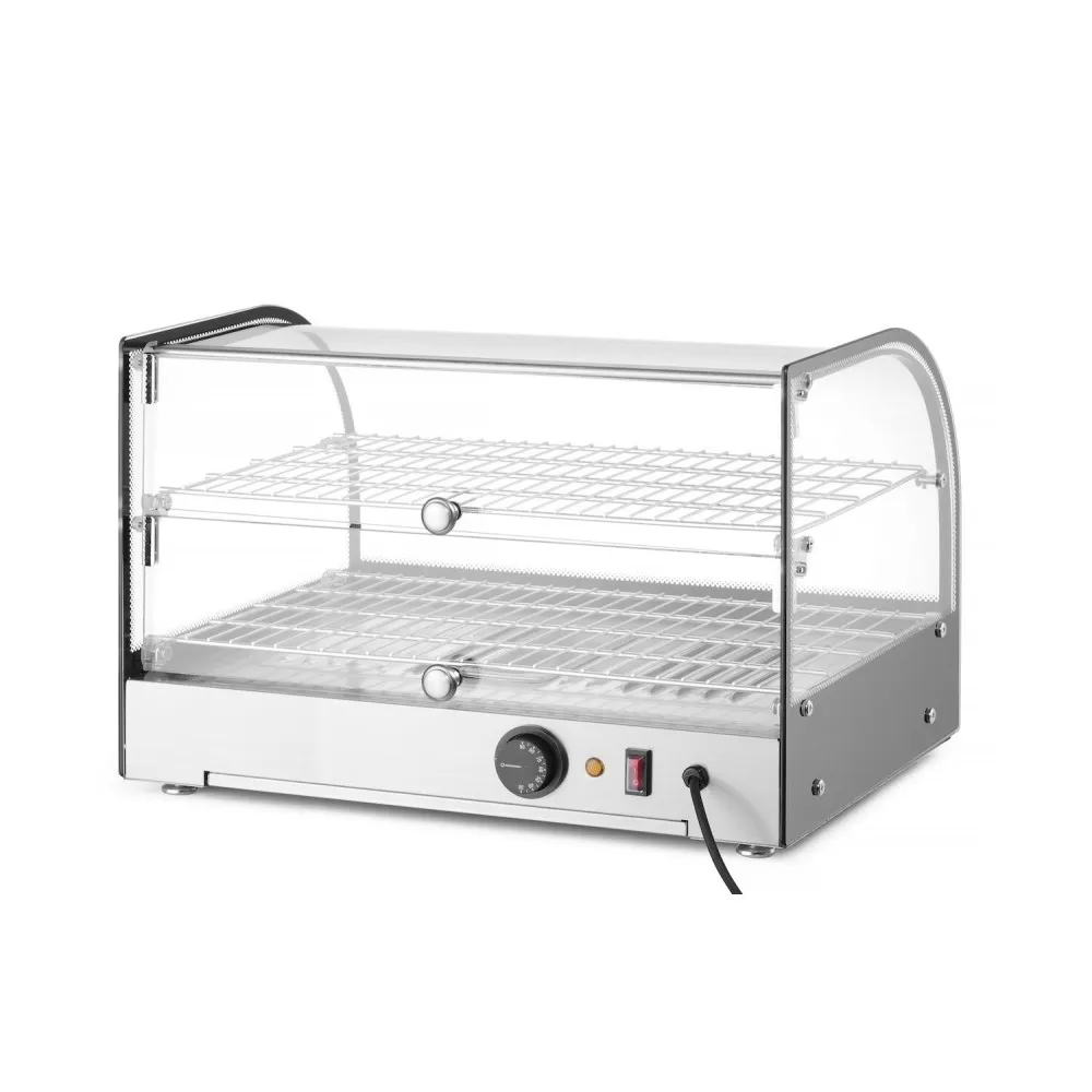 Premium Stainless Steel Heated Display Case