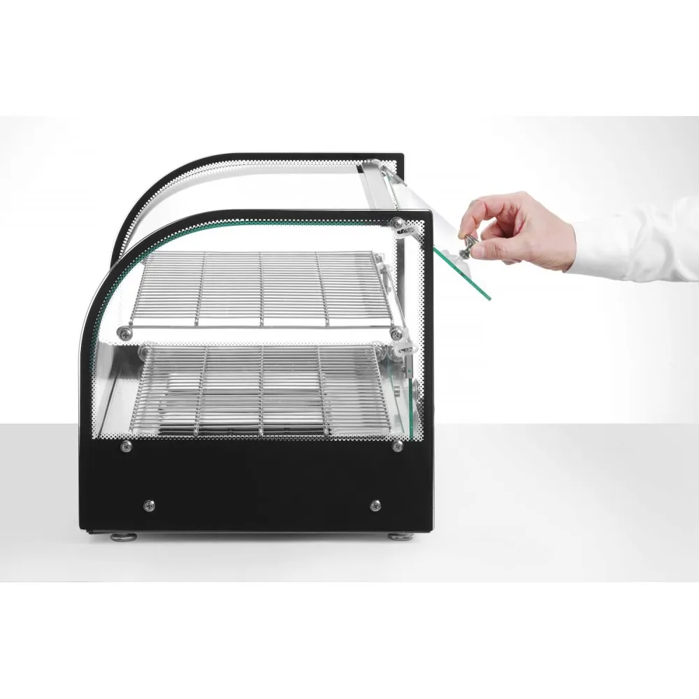 Premium Stainless Steel Heated Display Case
