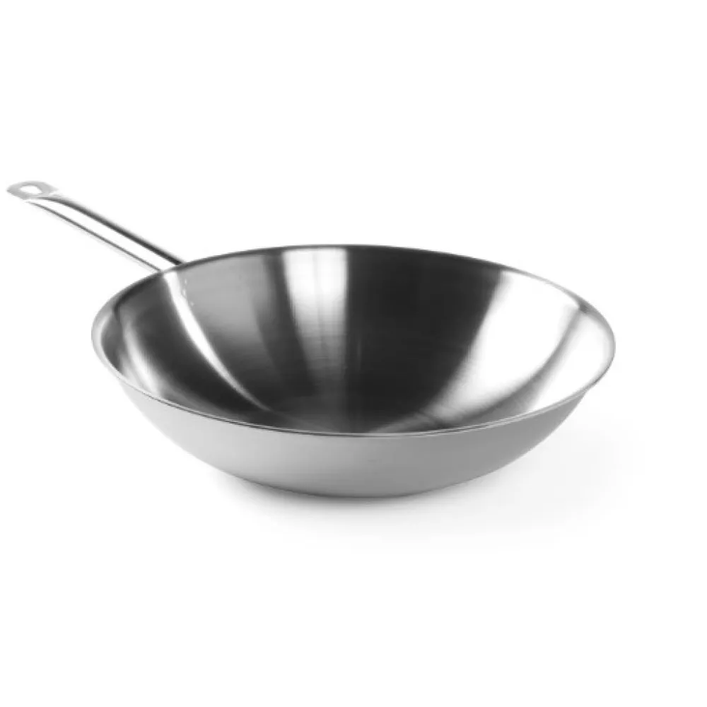 360 mm wok keptuvė su trimis sluoksniais