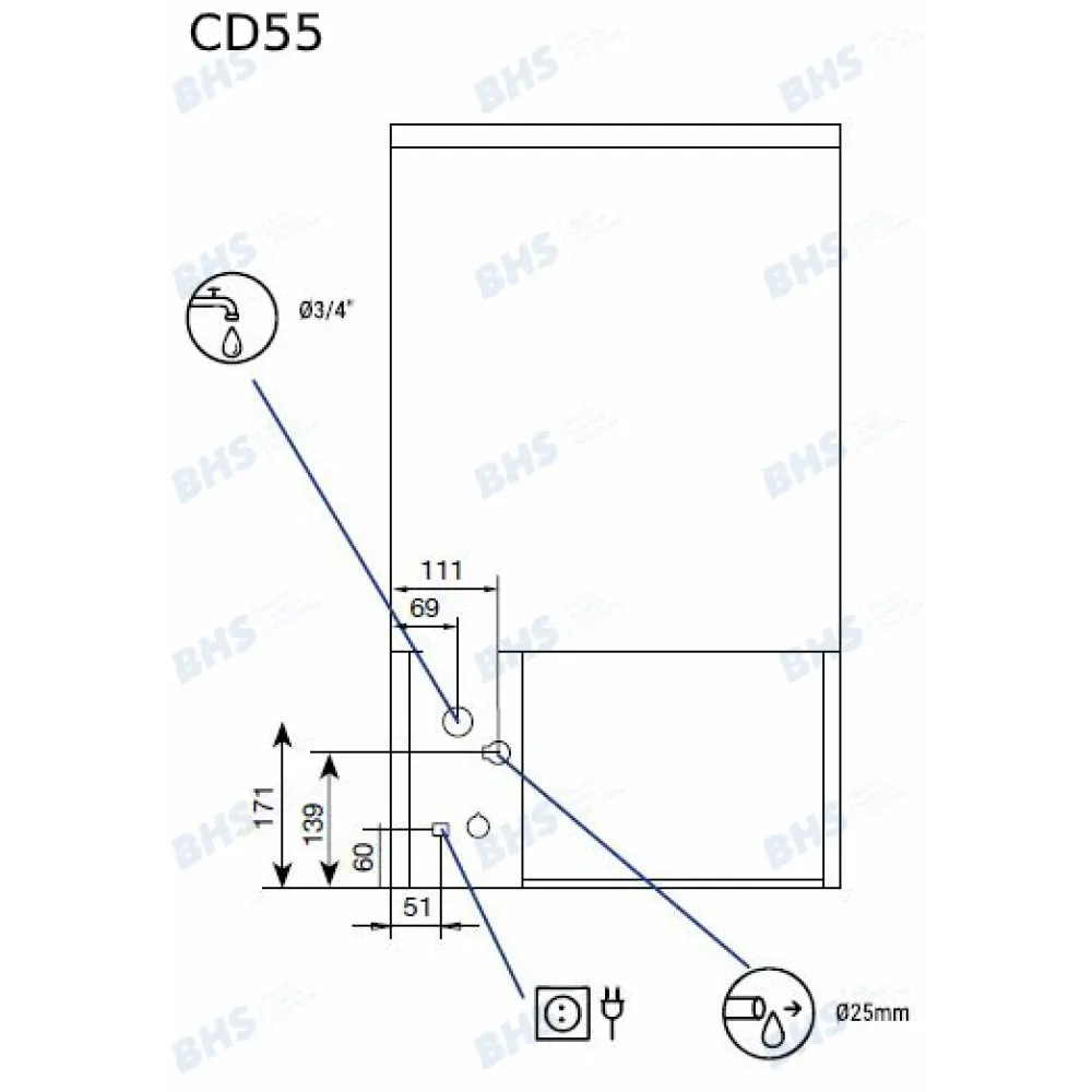 Premium Ice Maker CD55