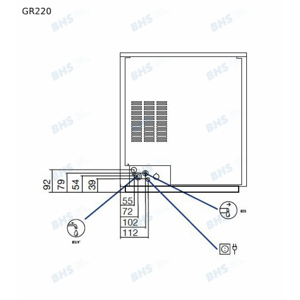 Profesionalus ledo gamintojas GR235