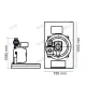 SC2TN-S Ice Maker - 2000kg/24h Flake Production