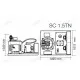 Compact Ice Maker SC1.5TN - 1500kg Daily Output Compact Ice Maker SC1.5TN - 1500kg Daily Output