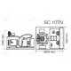 Industrial Flake Ice Maker SC10TN Industrial Flake Ice Maker SC10TN
