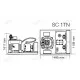Professional Flake Ice Maker SC1TN - 1000kg/24h