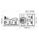 Ultra Efficient SC2TN Ice Maker - 2000kg/24h