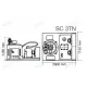 Ultra Efficient SC3TN Ice Maker 3000kg/Day