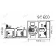 SC600 Flake Ice Machine - 600kg/24h SC600 Flake Ice Machine - 600kg/24h