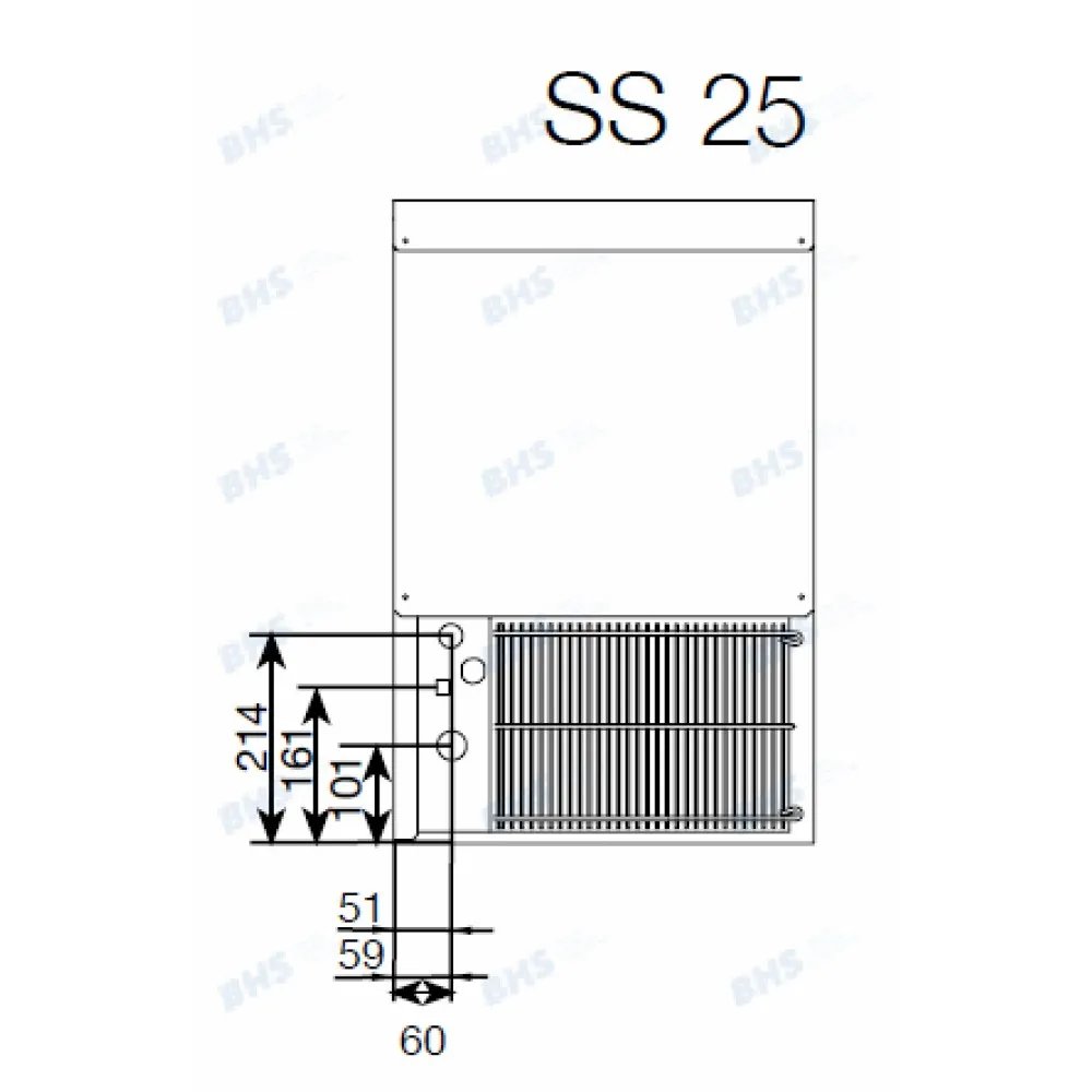 Efficient Ice Maker SS 25W