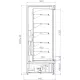 Холодная витрина ECOMAX 1.3 1260 mm Холодная витрина ECOMAX 1.3 1260 mm