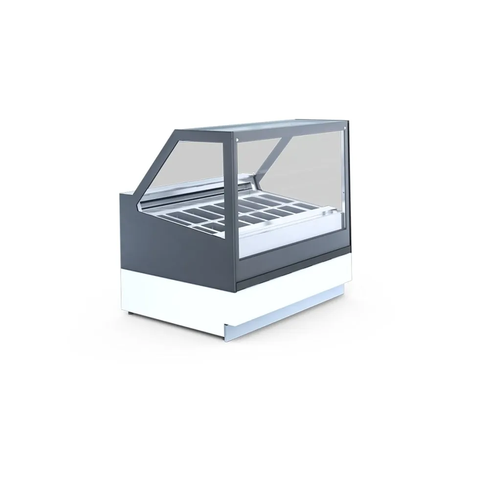 Vitrine à gelato CUBE 2 DEEP ICE 1400 mm Vitrine à gelato CUBE 2 DEEP ICE 1400 mm