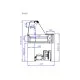 Versatile KASIA 1500 mm Salad Bar