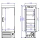 JOLA P-M 700L Commercial Freezer