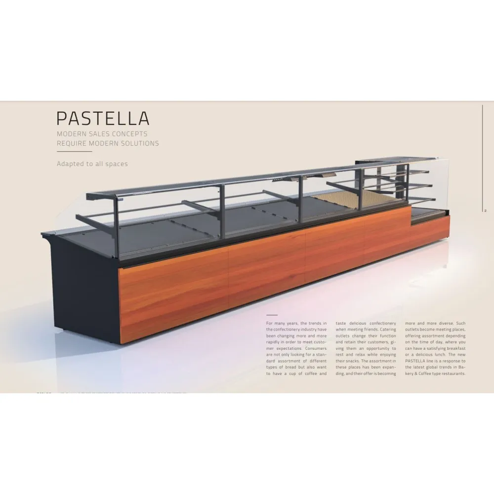 PASTELLA SWEET 0.6W – Витрина для кондитерских изделий