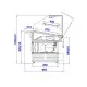 Кондитерская витрина PASTELLA W 0.9 REMOTE