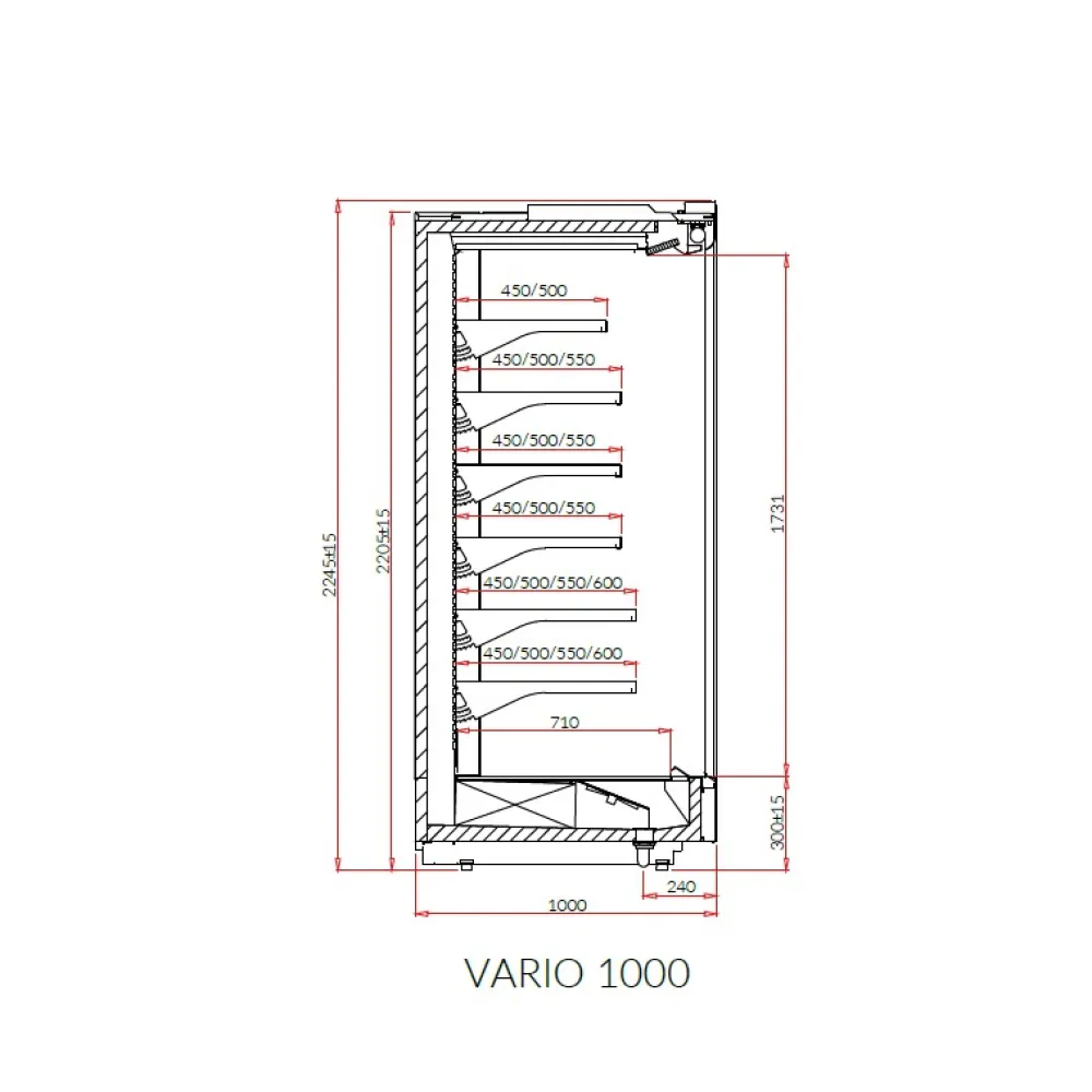 VARIO 3.75 Külmkupp 100H Kaugjuhtimisega VARIO 3.75 Külmkupp 100H Kaugjuhtimisega