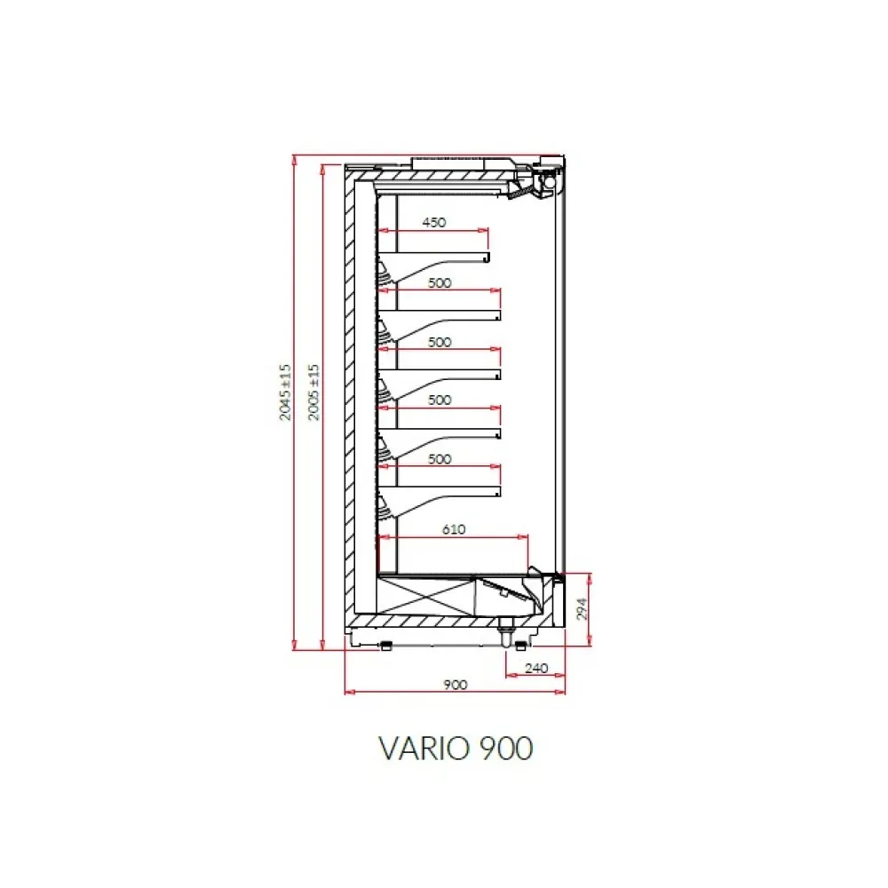 Холодная витрина VARIO 90L REMOTE для вашего бизнеса