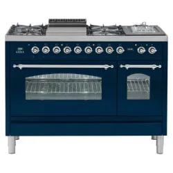 Plīts ar cepeškrāsni Nostalgie P127NE3 120 cm 7 degļi