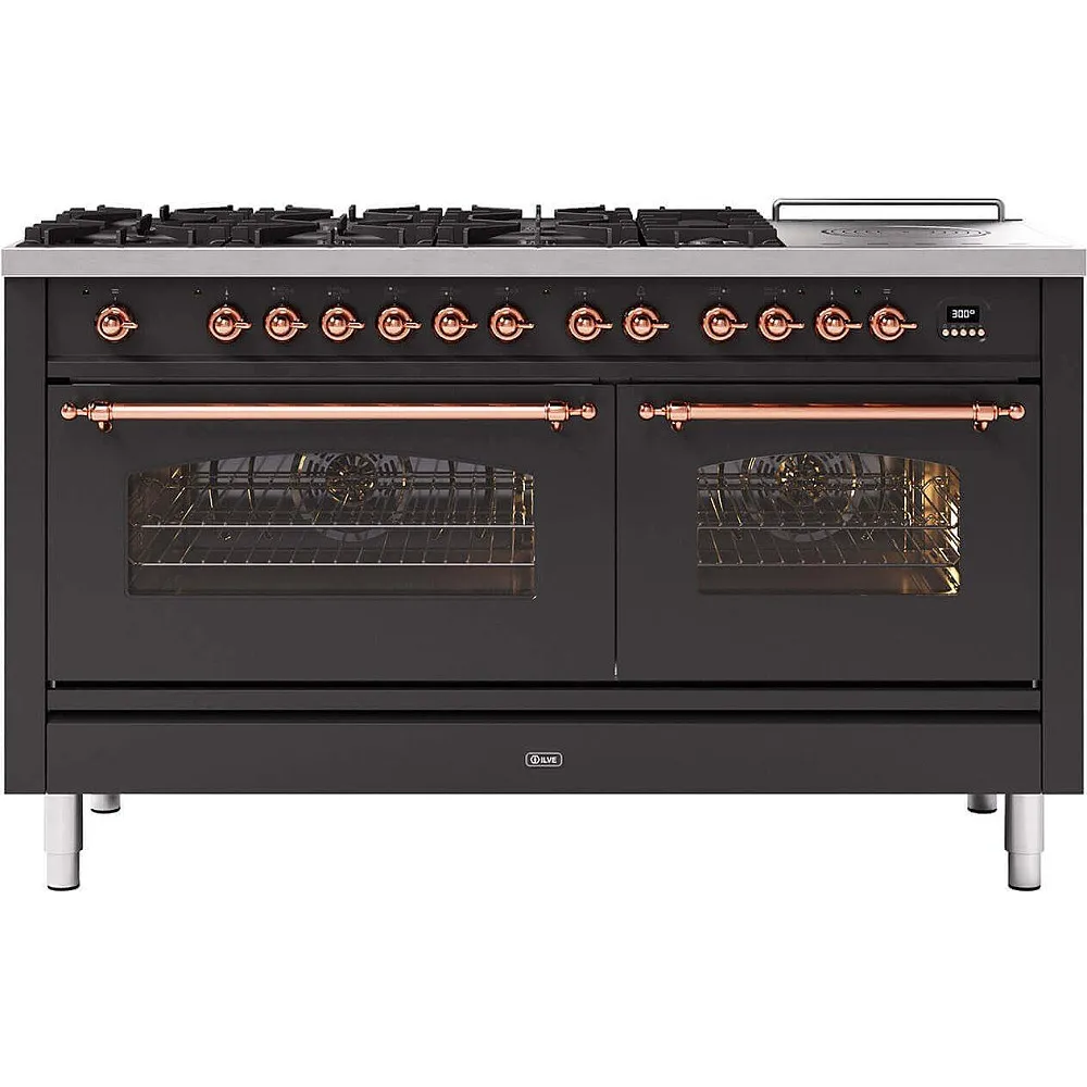 Ilve Nostalgie 150 cm su dviem orkaitėmis P15SNE3 Ilve Nostalgie 150 cm su dviem orkaitėmis P15SNE3