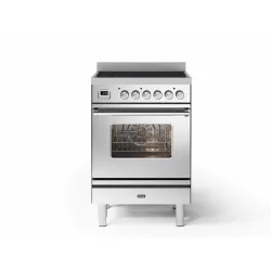 Plīts ar cepeškrāsni Professional Plus 60 cm PI064WE3 indukcijas