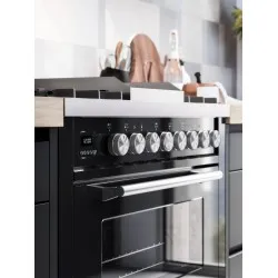 Plīts ar cepeškrāsni Professional Plus 90 cm  P09IWE3 4 degļi+2 indukcijas