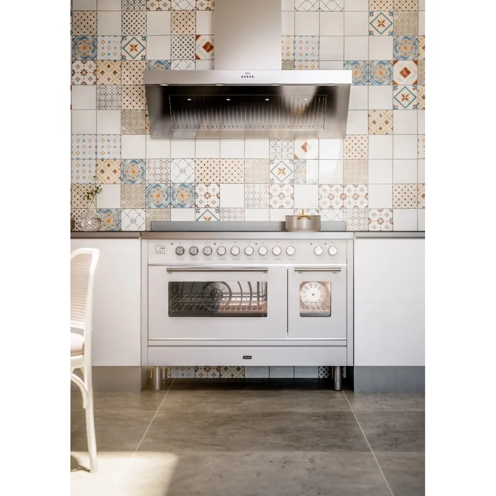 Ilve Professional Plus 120 cm viryklė su dviem orkaitėmis