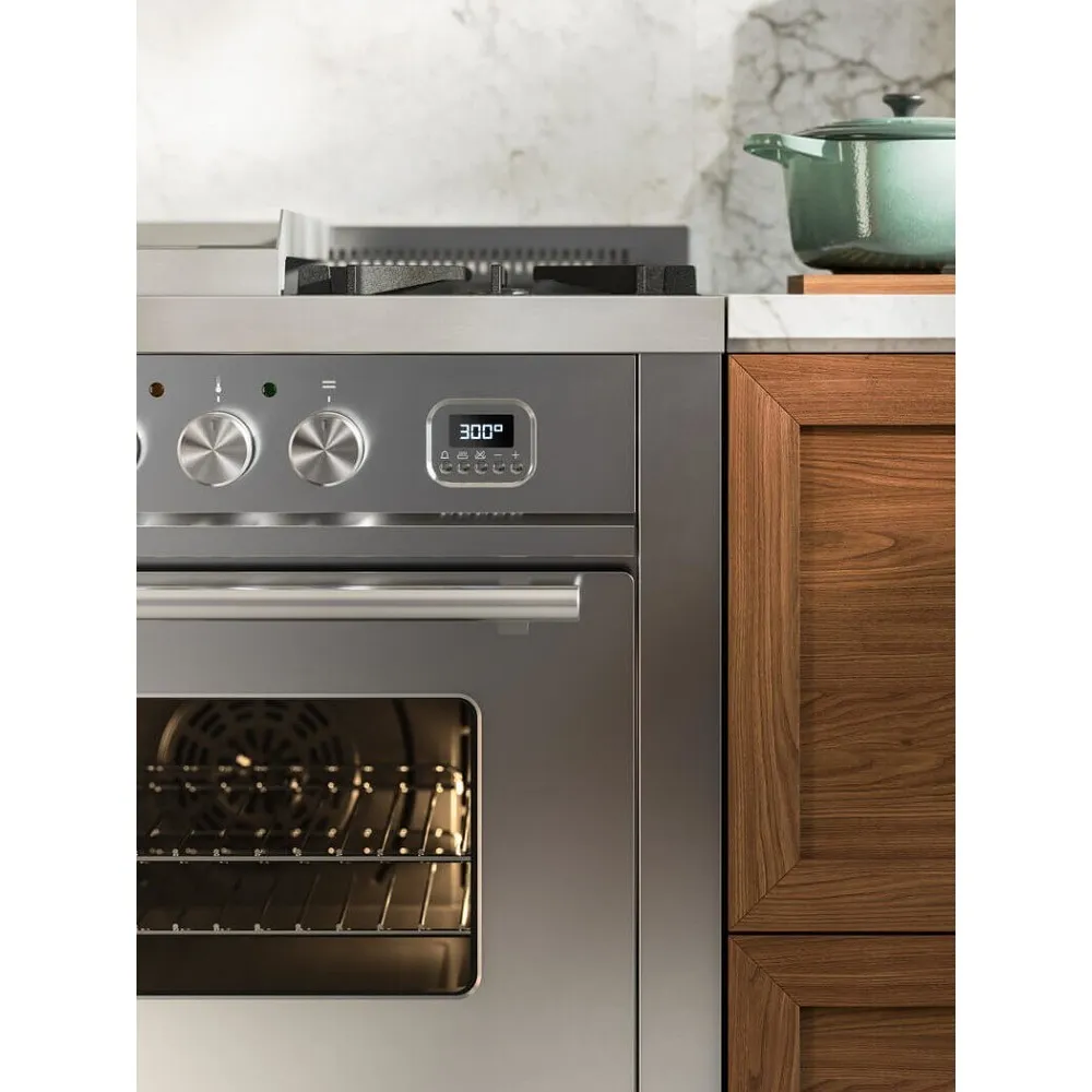 ILVE Professional Plus 150 cm Cooker with Fry Top