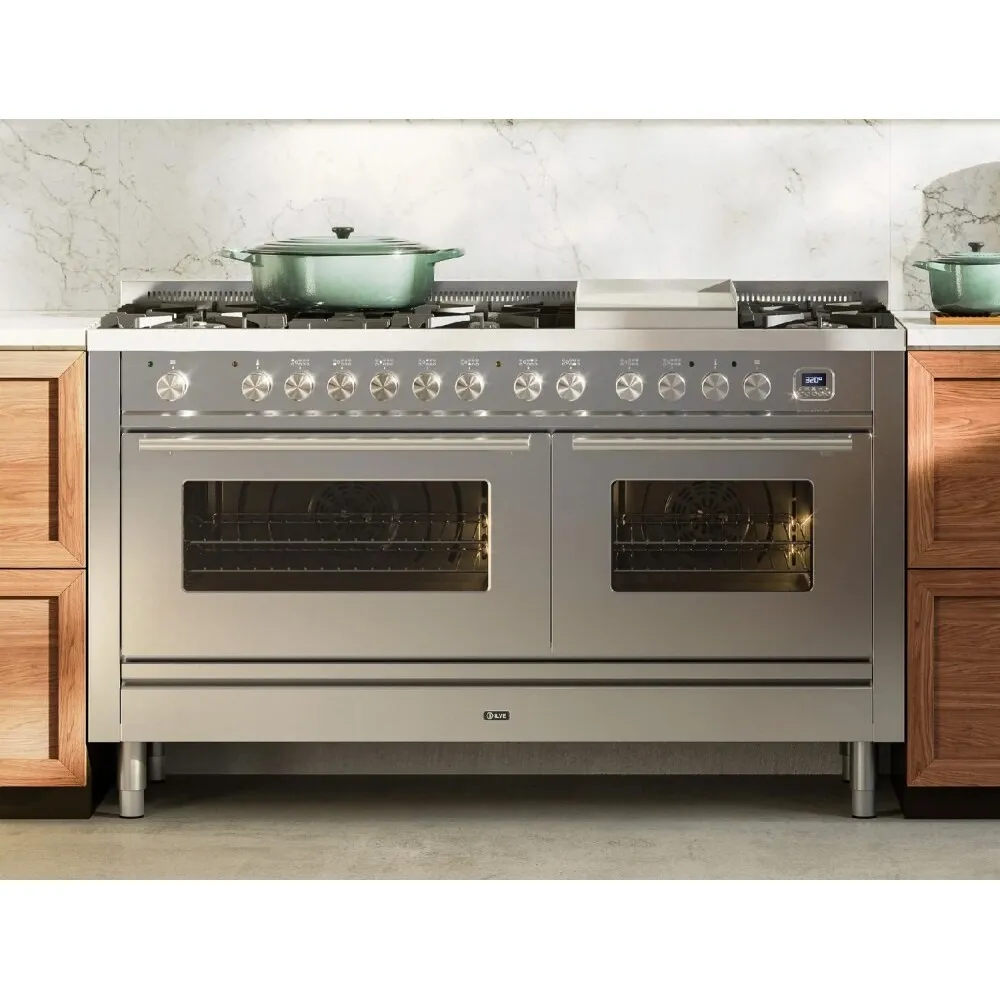 ILVE Professional Plus 150 cm Cooker with Fry Top