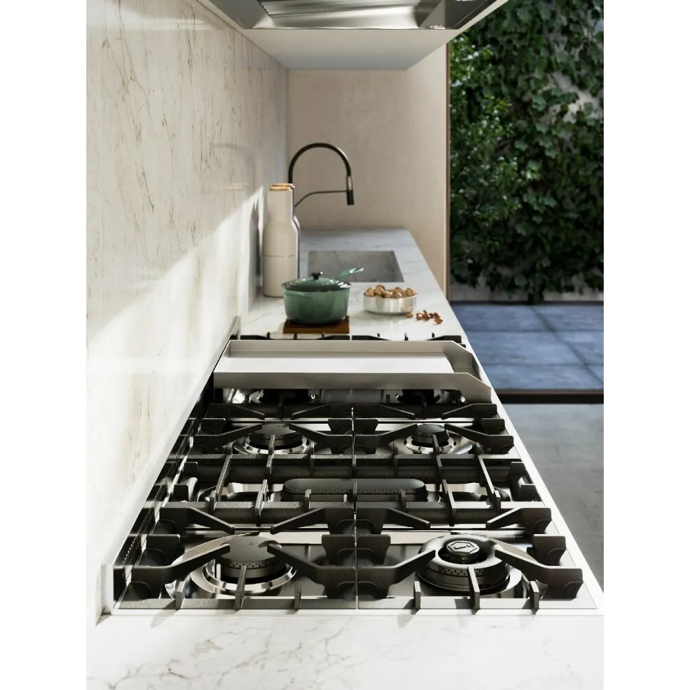 ILVE Professional Plus 150 cm Cooker with Fry Top