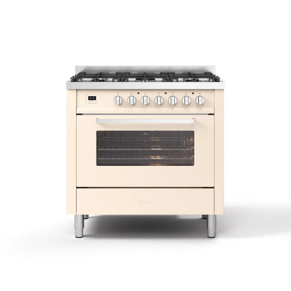 Cuisinière à 6 feux ILVE Pro Line