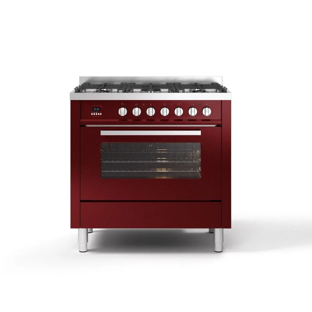 Cuisinière à 6 feux ILVE Pro Line