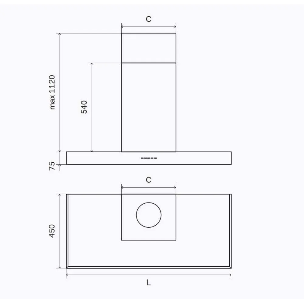 Профессиональная плита Ilve Pro Line 120 см L128WM3