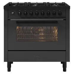 Plīts ar cepeškrāsni Pro Line 90 cm L09-GRD/L09-MGD 6 degļi