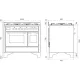 Премиум плита Ilve Majestic Milano MD10IDNE3