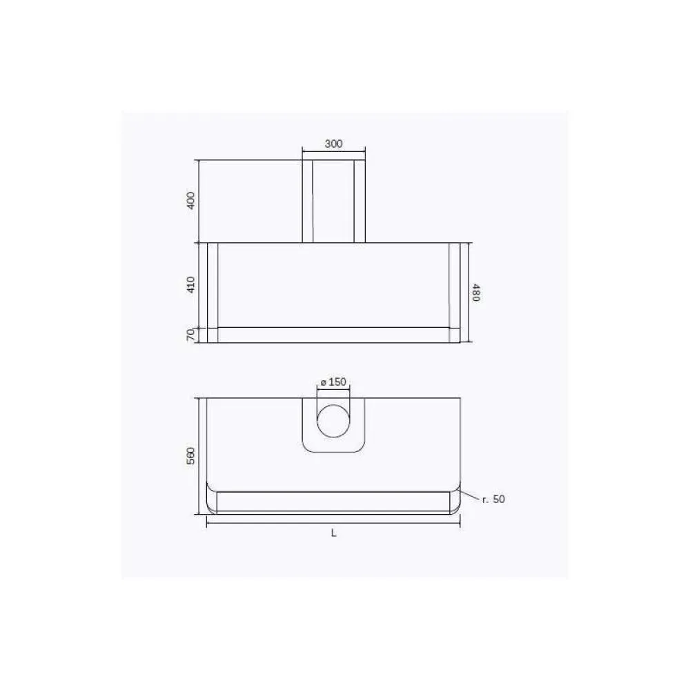 Hotte de Cuisine Panoramagic APM90-MK