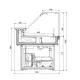 Capri C-1 90/NE Horizontal Cooler
