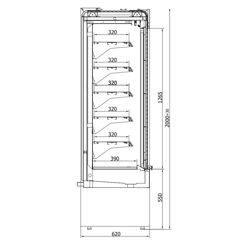 Vitrine Frigorifique VARNA RA 90