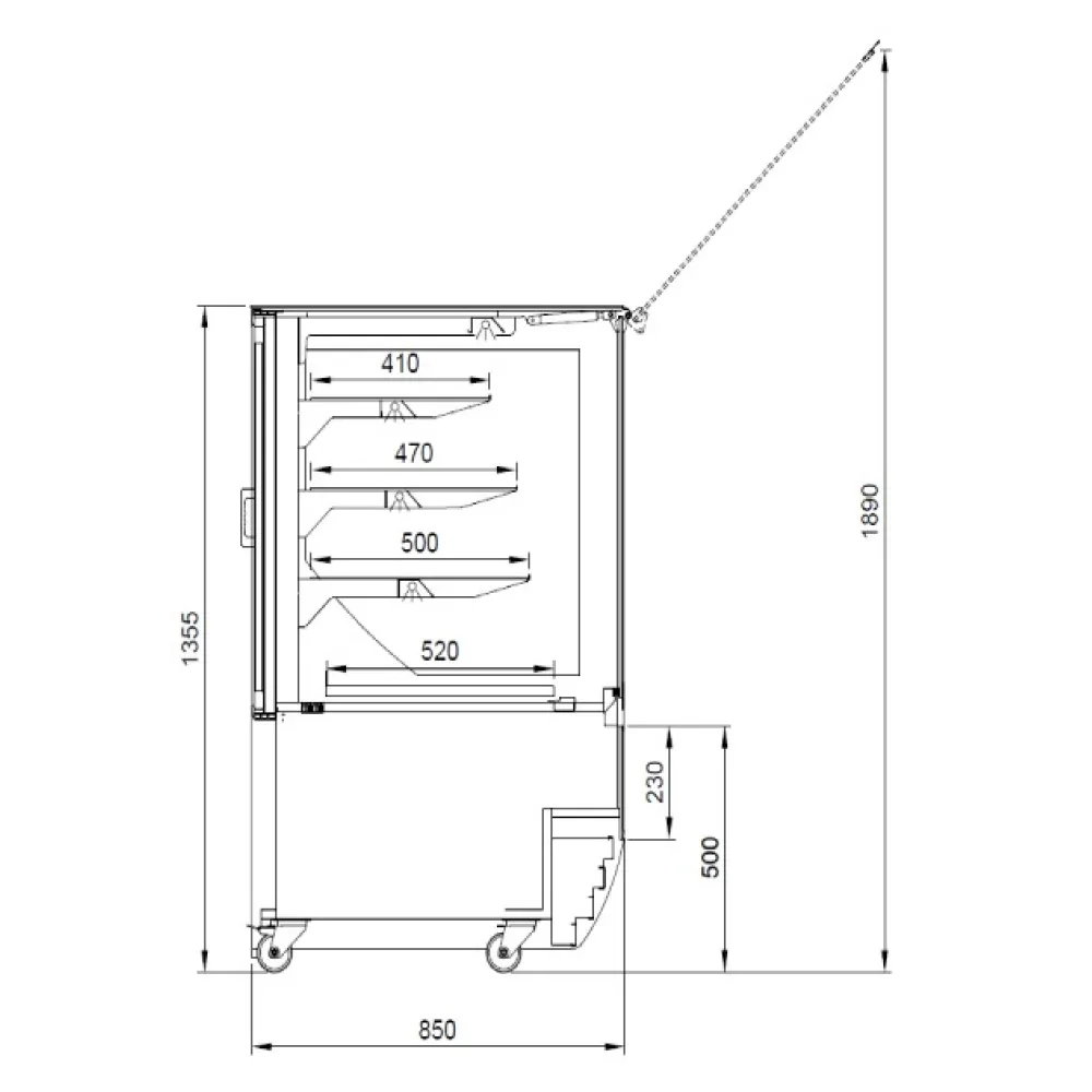 MAGNUM 1440 Multi-Functional Showcase