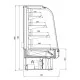 TOSTI GR 600mm Premium Hot Showcase