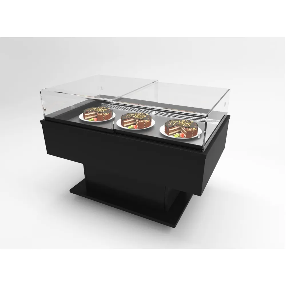 Elegant Confectionery Showcase Velvet 1345 mm