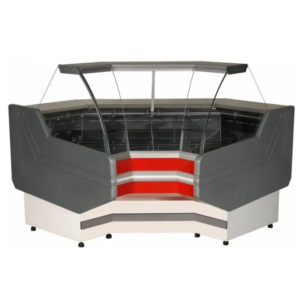 MODENA 110 Corner Meat Display - Versatile Showcase Solution