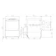 Lave-vaisselle FK 50 E PRS 500x500mm