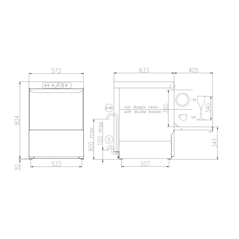 Indaplovė FK 50 M – 500x500mm, profesionali