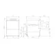 Indaplovė FK 50 M – 500x500mm, profesionali
