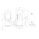 Kupola trauku mazgājamā mašīna HK 1200, 500x500mm Kupola trauku mazgājamā mašīna HK 1200, 500x500mm