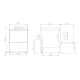Lave-vaisselle SK 40E PRS 400x400mm - Performance Optimale
