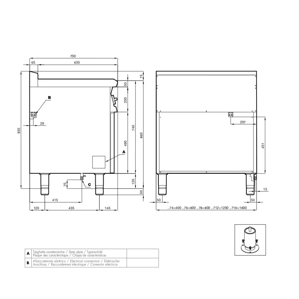 Heavy-Duty Electric Braising Pan BRF-78ETX