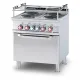 Stainless Steel Electric Cooking Range with Oven